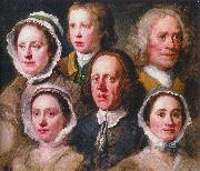 William Hogarth Hogarth Servants Spain oil painting reproduction